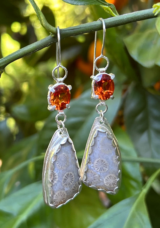 Fireflower Drop Earrings
